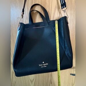 Kate Spade Black Leather Shoulder Bag